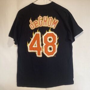 Majestic New York Mets Jacob deGrom World Series T-shirt size medium
